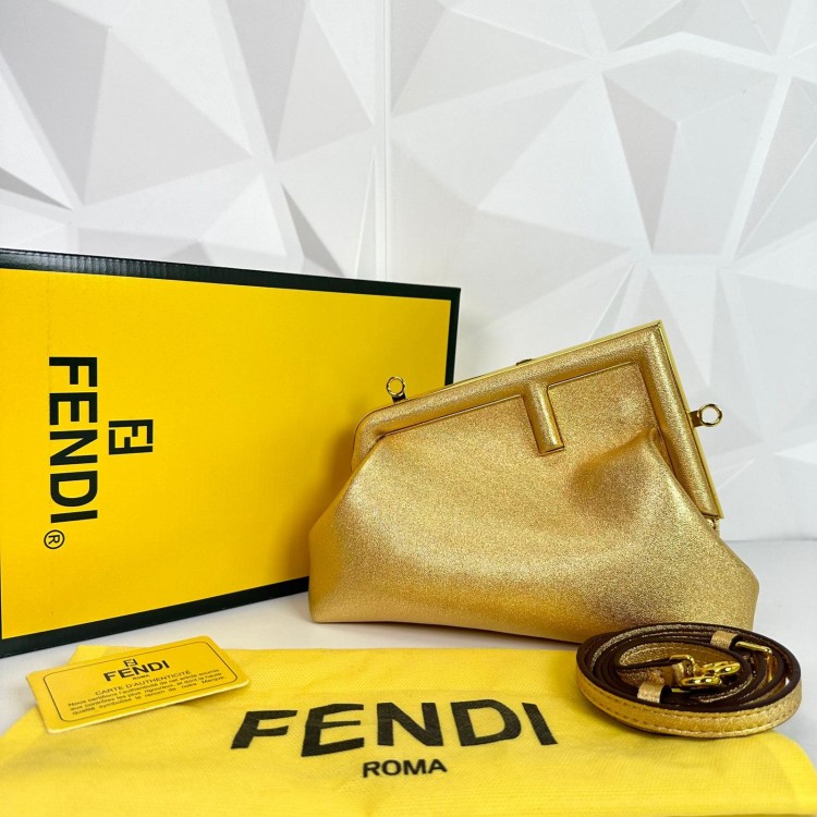 FENDİ FİRST SMALL BAG ALTİN